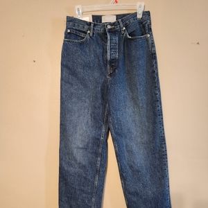 Nwt Everlane high rise straight jeans